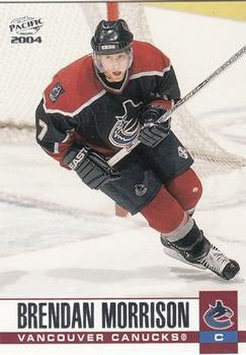 #333 Brendan Morrison - Vancouver Canucks - 2003-04 Pacific Hockey