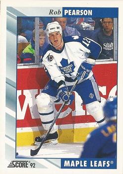 #333 Rob Pearson - Toronto Maple Leafs - 1992-93 Score USA Hockey