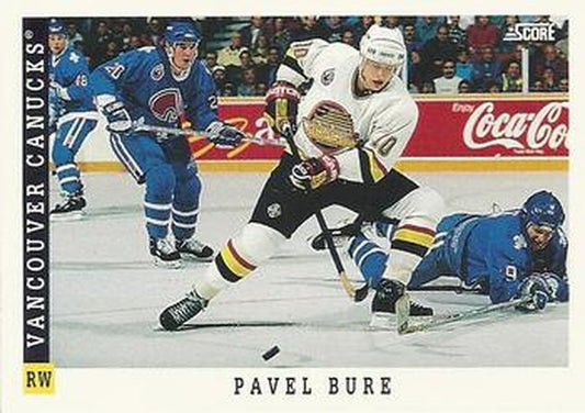 #333 Pavel Bure - Vancouver Canucks - 1993-94 Score Canadian Hockey