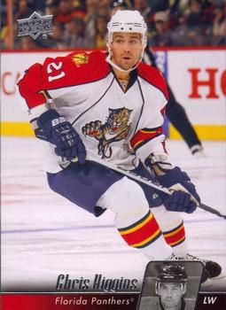 #334 Chris Higgins - Florida Panthers - 2010-11 Upper Deck Hockey