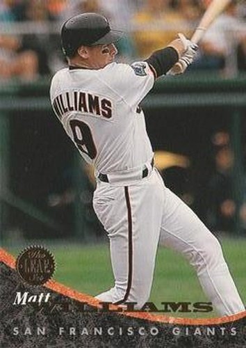 #334 Matt Williams - San Francisco Giants - 1994 Leaf Baseball