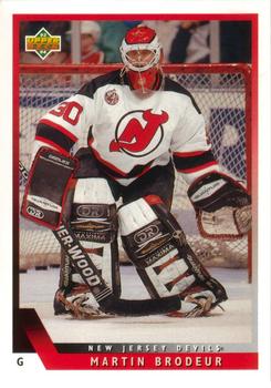 #334 Martin Brodeur - New Jersey Devils - 1993-94 Upper Deck Hockey