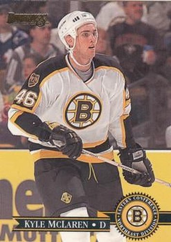 #334 Kyle McLaren - Boston Bruins - 1995-96 Donruss Hockey