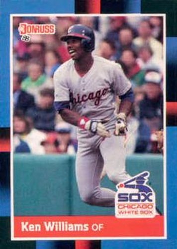 #334 Ken Williams - Chicago White Sox - 1988 Donruss Baseball