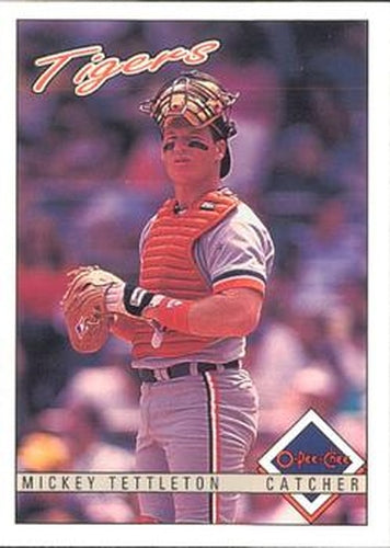 #334 Mickey Tettleton - Detroit Tigers - 1993 O-Pee-Chee Baseball