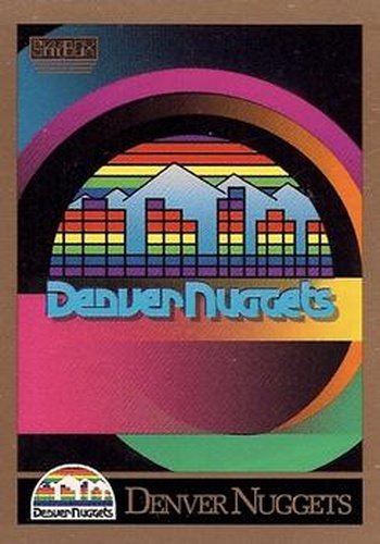 #334 Denver Nuggets - Denver Nuggets - 1990-91 SkyBox Basketball