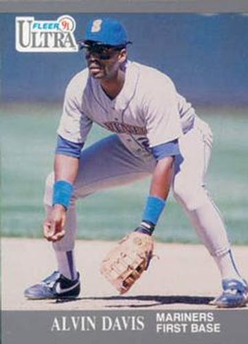 #334 Alvin Davis - Seattle Mariners - 1991 Ultra Baseball