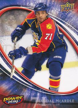 #334 Kenndal McArdle - Florida Panthers - 2008-09 Upper Deck Power Play Box Set Hockey