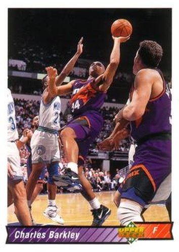 #334 Charles Barkley - Phoenix Suns - 1992-93 Upper Deck Basketball