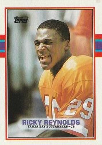 #334 Ricky Reynolds - Tampa Bay Buccaneers - 1989 Topps Football