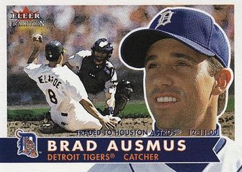 #334 Brad Ausmus - Houston Astros - 2001 Fleer Tradition Baseball