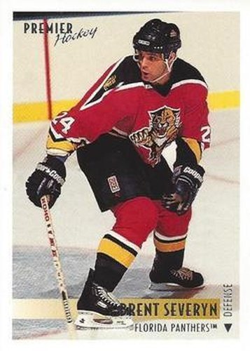 #334 Brent Severyn - Florida Panthers - 1994-95 Topps Premier Hockey