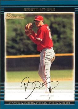 #334 Brett Myers - Philadelphia Phillies - 2002 Bowman Baseball