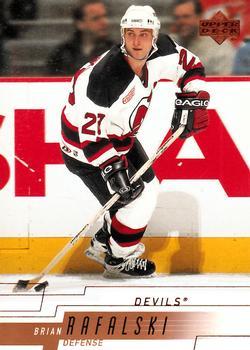 #334 Brian Rafalski - New Jersey Devils - 2000-01 Upper Deck Hockey