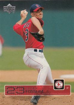 #334 Casey Fossum - Boston Red Sox - 2003 Upper Deck Baseball