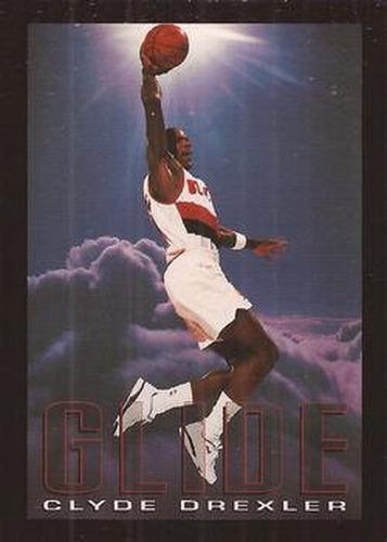 #334 Clyde Drexler - Portland Trail Blazers - 1993-94 SkyBox Premium Basketball