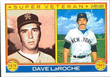 #334 Dave LaRoche - California Angels / New York Yankees - 1983 O-Pee-Chee Baseball