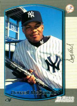 #334 Donzell McDonald - New York Yankees - 2000 Bowman Baseball