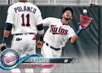 #334 Eddie Rosario - Minnesota Twins - 2018 Topps Baseball