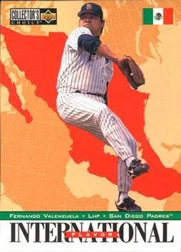 #334 Fernando Valenzuela - San Diego Padres - 1996 Collector's Choice Baseball