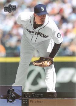 #334 J.J. Putz - Seattle Mariners - 2009 Upper Deck Baseball