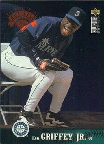 #334 Ken Griffey Jr. - Seattle Mariners - 1997 Collector's Choice Baseball
