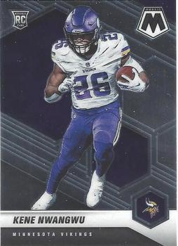 #334 Kene Nwangwu - Minnesota Vikings - 2021 Panini Mosaic Football