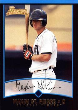 #334 Maxim St. Pierre - Detroit Tigers - 2001 Bowman Baseball