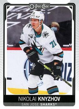 #334 Nikolai Knyzhov - San Jose Sharks - 2021-22 O-Pee-Chee Hockey