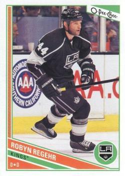 #334 Robyn Regehr - Los Angeles Kings - 2013-14 O-Pee-Chee Hockey