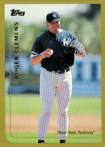 #334 Rogeremens - New York Yankees - 1999 Topps Baseball