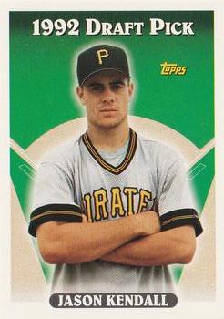 #334 Jason Kendall - Pittsburgh Pirates - 1993 Topps Baseball