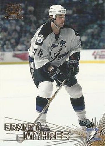 #334 Brantt Myhres - Tampa Bay Lightning - 1997-98 Pacific Crown Hockey
