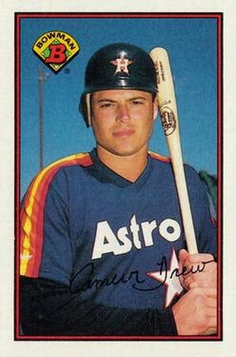 #334 Cameron Drew - Houston Astros - 1989 Bowman Baseball