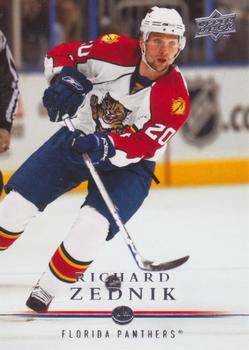 #334 Richard Zednik - Florida Panthers - 2008-09 Upper Deck Hockey