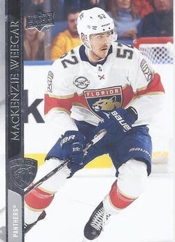 #334 MacKenzie Weegar - Florida Panthers - 2020-21 Upper Deck Hockey