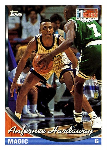 #334 Anfernee Hardaway - Orlando Magic - 1993-94 Topps Basketball