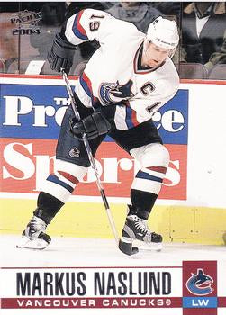 #334 Markus Naslund - Vancouver Canucks - 2003-04 Pacific Hockey
