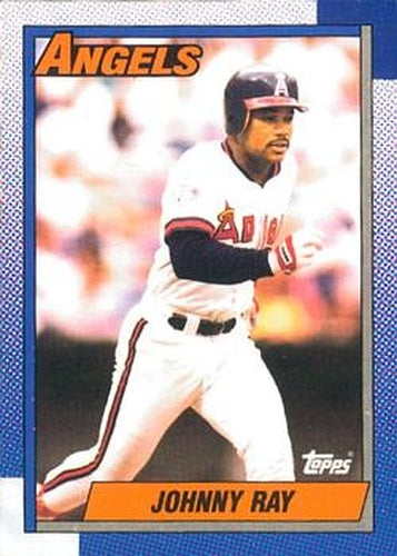 #334 Johnny Ray - California Angels - 1990 O-Pee-Chee Baseball