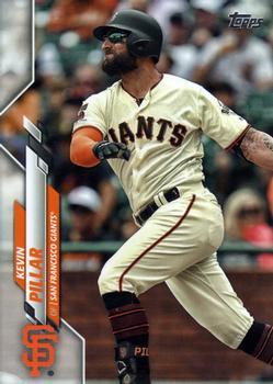 #334 Kevin Pillar - San Francisco Giants - 2020 Topps Baseball