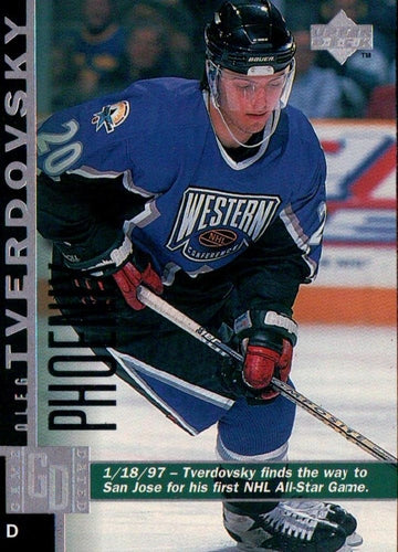 #335 Oleg Tverdovsky - Phoenix Coyotes - 1997-98 Upper Deck Hockey
