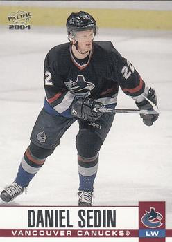 #335 Daniel Sedin - Vancouver Canucks - 2003-04 Pacific Hockey