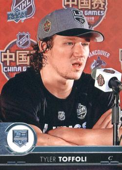 #335 Tyler Toffoli - Los Angeles Kings - 2017-18 Upper Deck Hockey