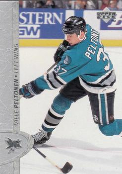 #335 Ville Peltonen - San Jose Sharks - 1996-97 Upper Deck Hockey