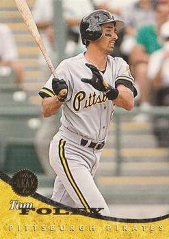 #335 Tom Foley - Pittsburgh Pirates - 1994 Leaf Baseball
