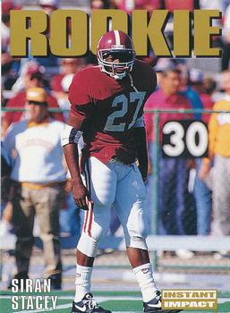 #335 Siran Stacy - Philadelphia Eagles - 1992 SkyBox Impact Football