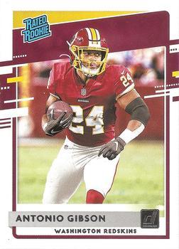 #335 Antonio Gibson - Washington Redskins - 2020 Donruss Football