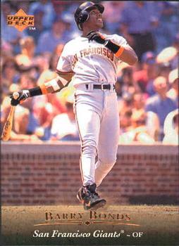 #335 Barry Bonds - San Francisco Giants - 1995 Upper Deck Baseball