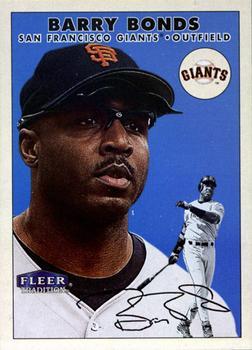 #335 Barry Bonds - San Francisco Giants - 2000 Fleer Tradition Baseball