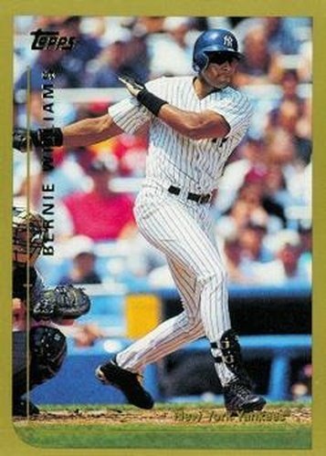 #335 Bernie Williams - New York Yankees - 1999 Topps Baseball